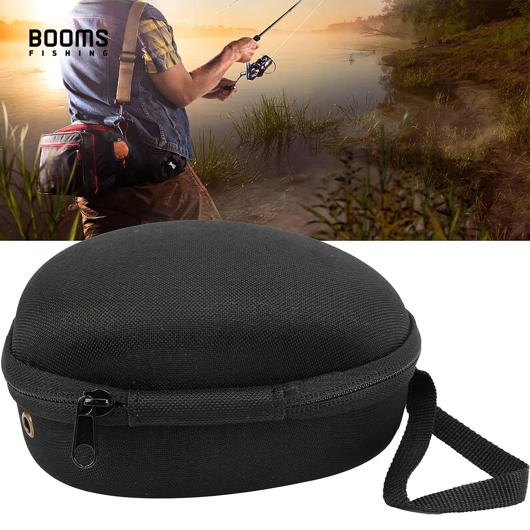 Booms Fishing RC5 funda protectora para carrete de pesca bolsa para Baitcasting tambor carretes giratorios bolsa de almacenamiento accesorios de pesca - imagen 4