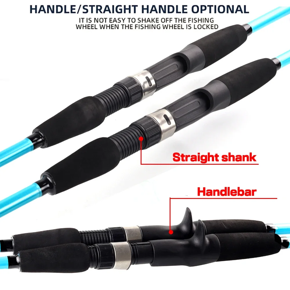 Experimente la pesca sin costuras con nuestras manijas ergonómicas y opciones versátiles