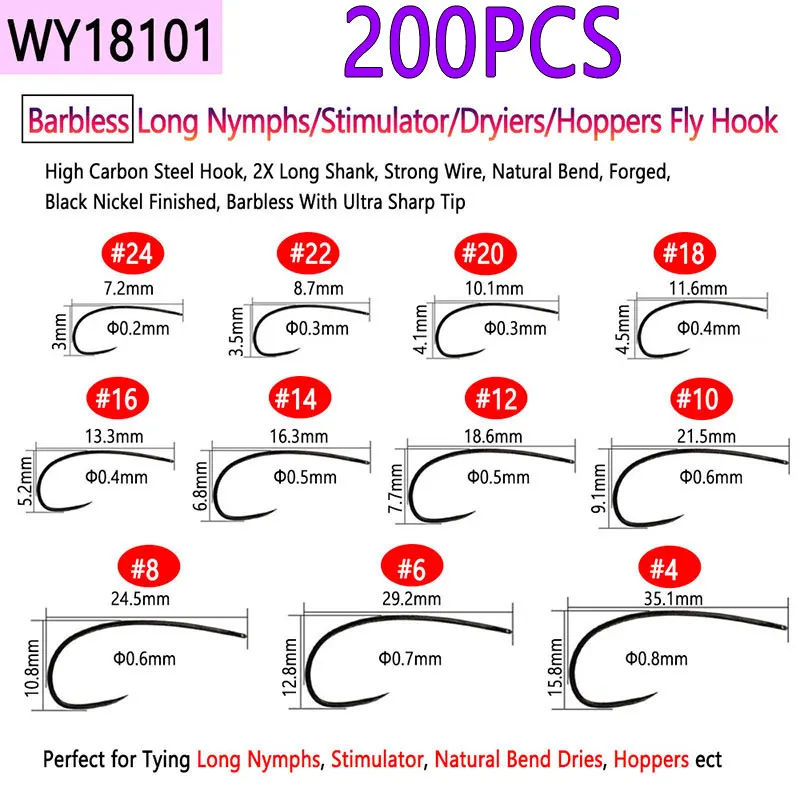200PCS WY18101
