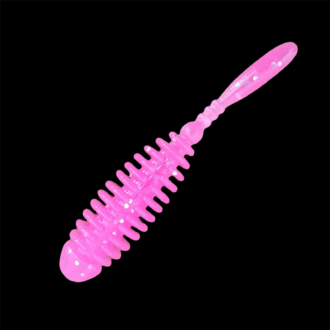 Swolfy 50 Uds TPE flotante Mini señuelo de Pesca suave 0,28g/35mm pequeño cebo de cola en T Wobbler Isca Pesca aparejos de Pesca artificiales - imagen 4