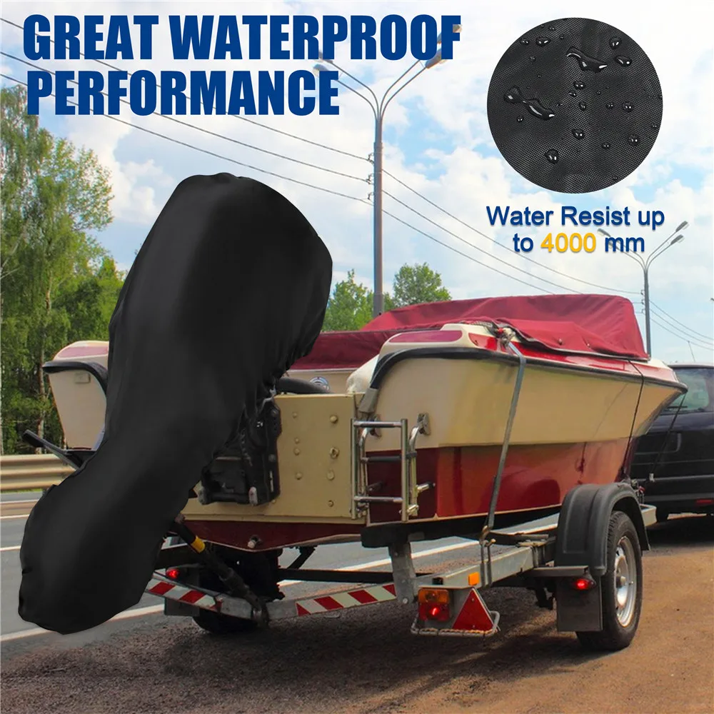 Funda Motor Fueraborda Antirrayos UV 420D – 0 a 350HP - imagen 5