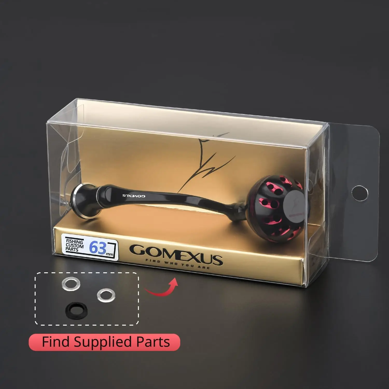 Mango de potencia GOMEXUS para Shimano Stradic FL FM Stella Vanford Vanquish Nasci Twinpower 1000-5000 mango de carrete giratorio - imagen 5