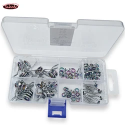 TN18 Anillos cerámica guías caña – Kit reparación pesca