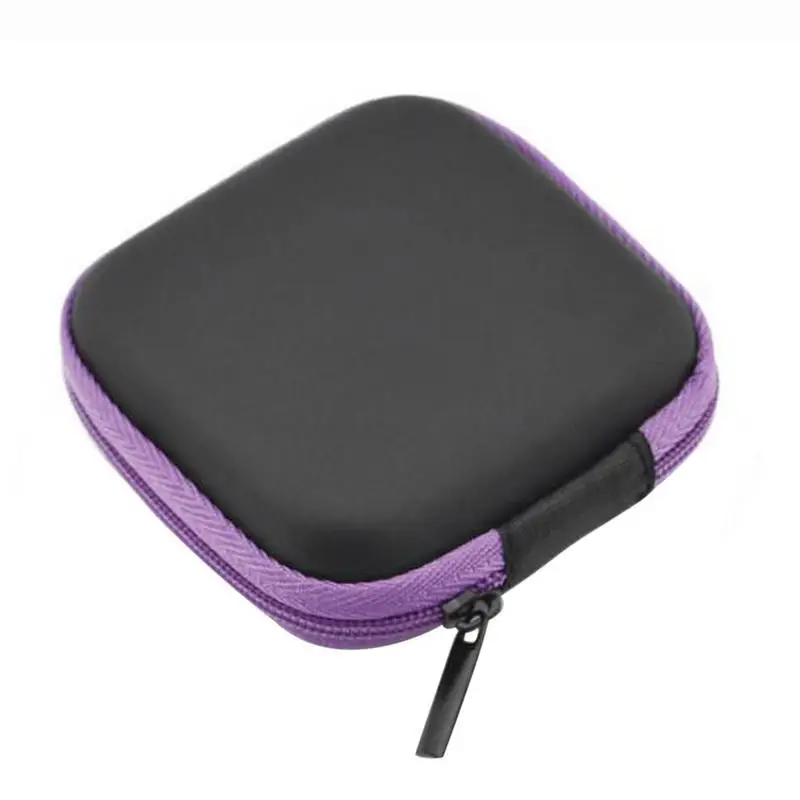 Bolsa de transporte para moneda, tarjeta de memoria, estuche para auriculares, caja de almacenamiento para organizar cables, organizador de cables USB portátil - imagen 4