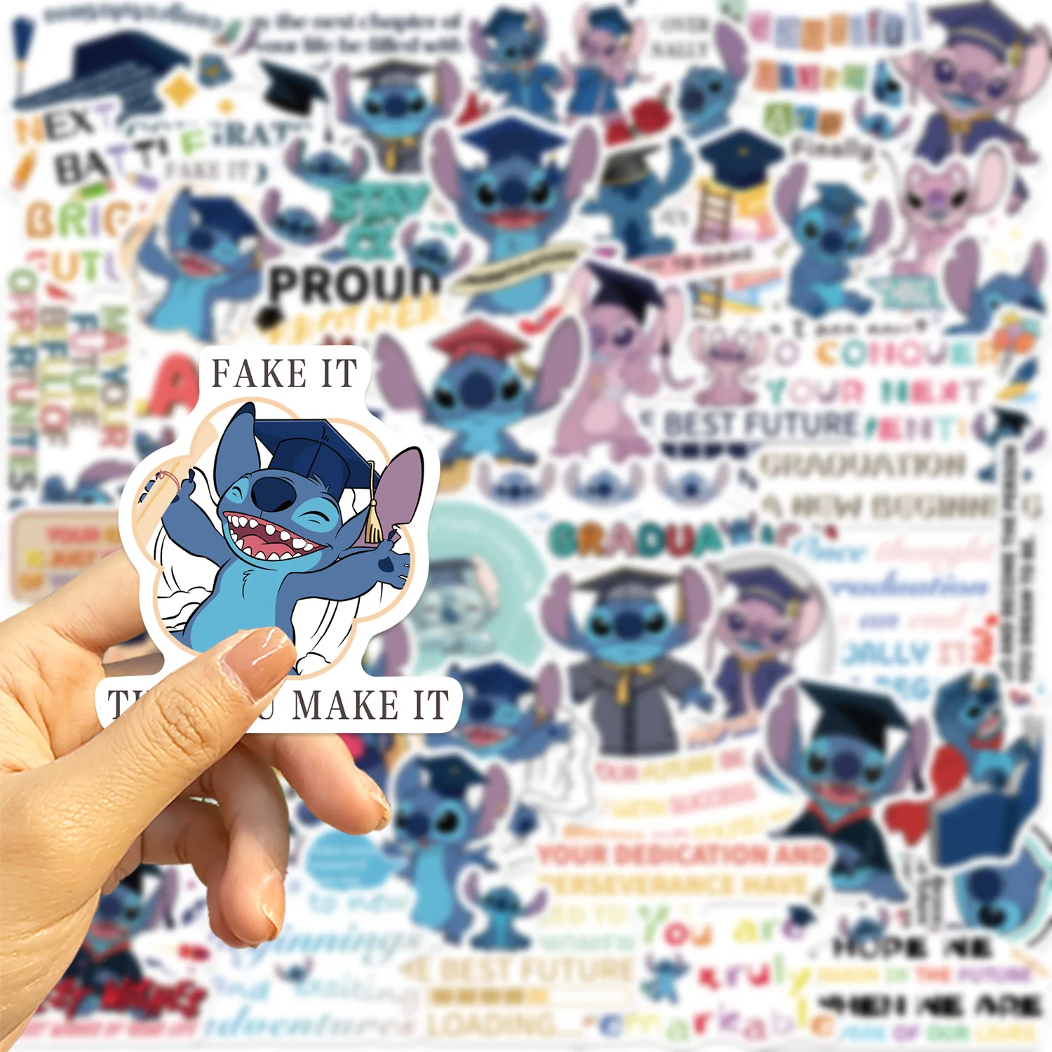 Pegatinas Disney graduación impermeables – Maleta, portátil y guitarra - imagen 4