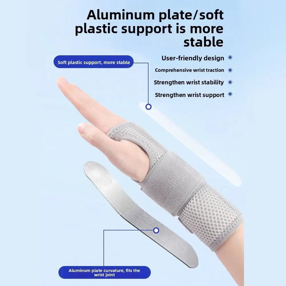Muñequera de soporte nocturno para tendinitis del túnel carpiano, alivio del dolor de artritis, soportes para dormir en la muñeca, comodidad y transpirable - imagen 5