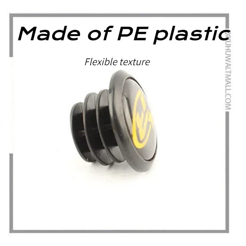 2 uds tapones de extremo de barra tapas de manillar plástico de polietileno varios colores cruceros bicicletas de montaña bicicletas de carretera accesorios de bicicleta