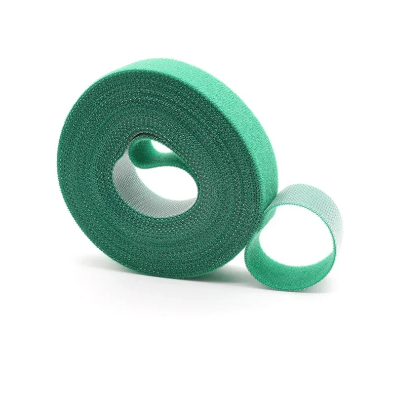 Cinta autoadhesiva reutilizable nailon – Organizador para pesca verde - imagen 4