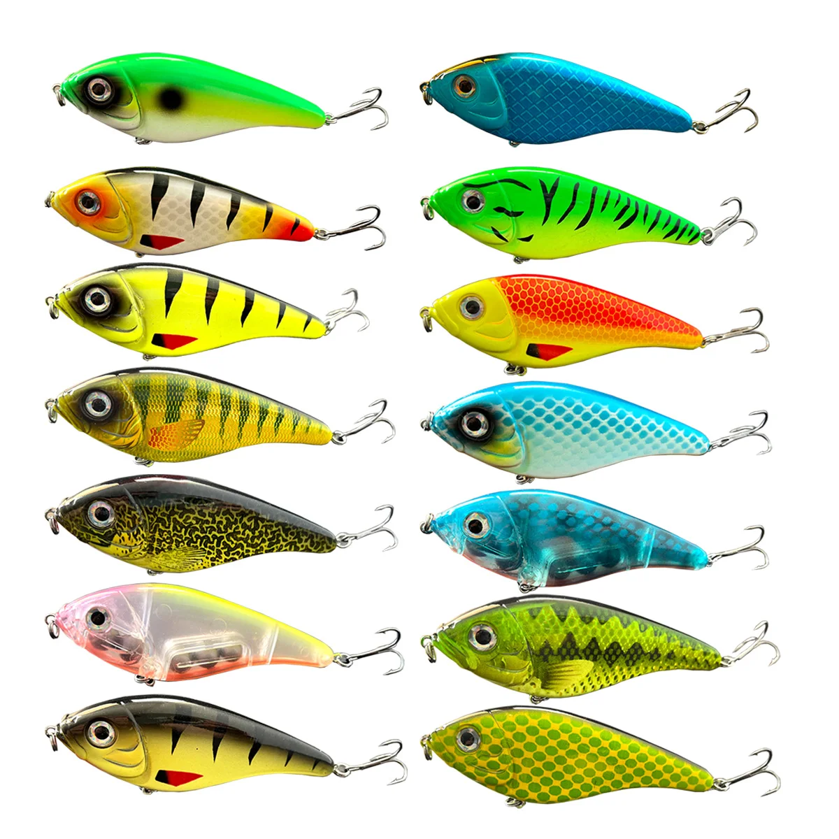 Jerkbaits de natación almizclados de 115mm y 35g, señuelos deslizantes de hundimiento lento, Crankbaits de sonido fuerte, señuelo Jerkbait para pesca de Lucio, Walleye Westin - imagen 5