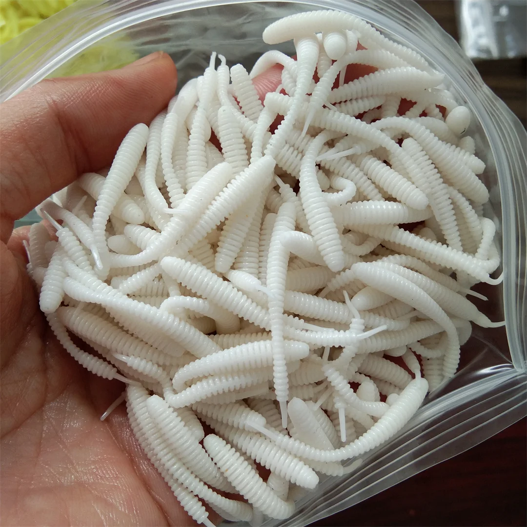 Swolfy-señuelo de Pesca de plástico suave 150 piezas, 40mm, Micro cola, Jerking, natación, tiro, sábalo, cebo para agua dulce y salada - imagen 2