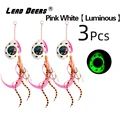 Pink 3Pcs luminous