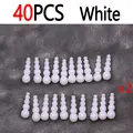 40pcs White