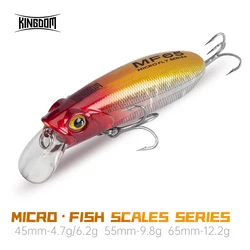 Señuelos Kingdom Wobblers – Flotantes hundimiento lanzamiento largo