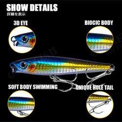 Señuelo Minnow hundido 40-50g – Caída controlada