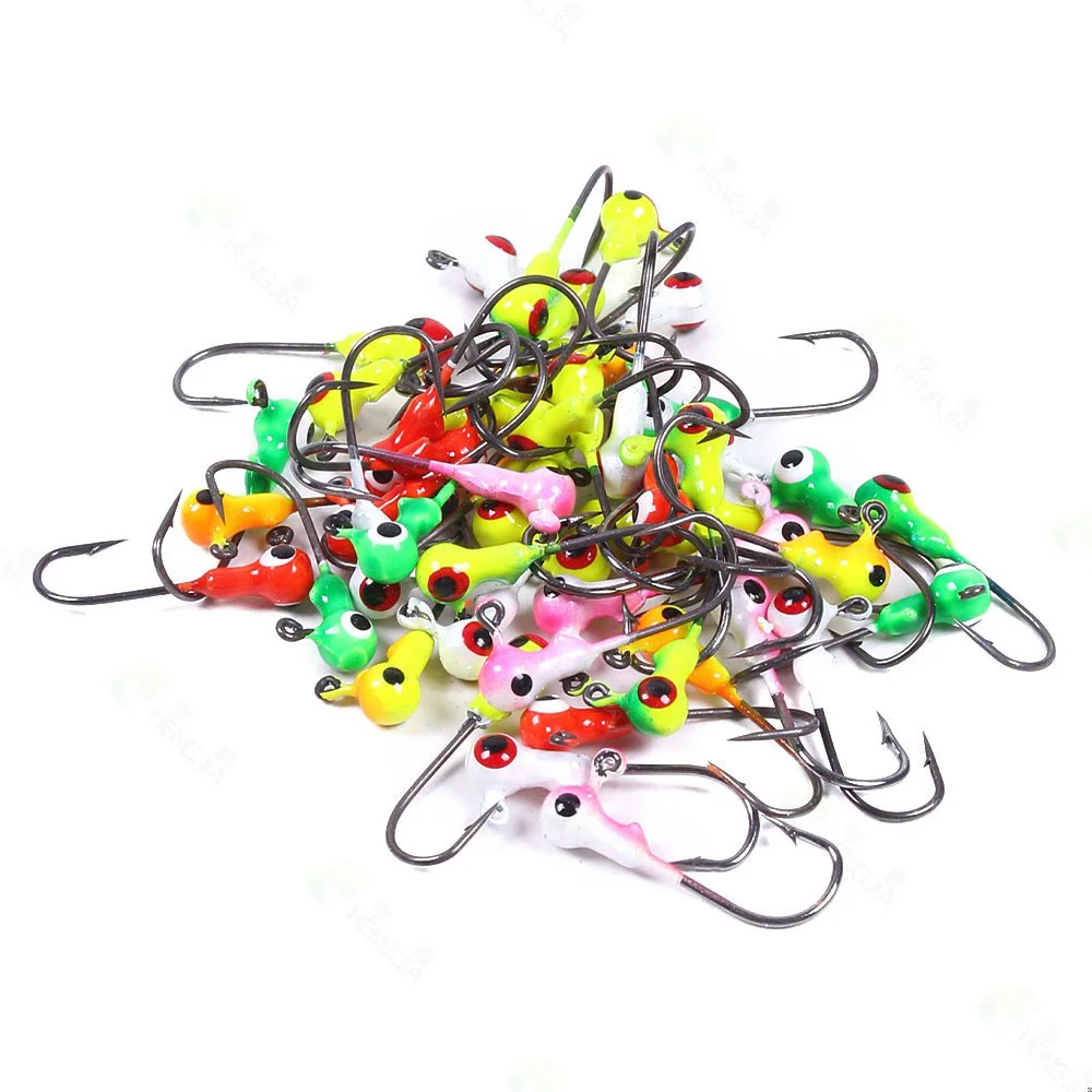 Mini anzuelo jig head de plomo para swimbait suave pesca hielo - imagen 4