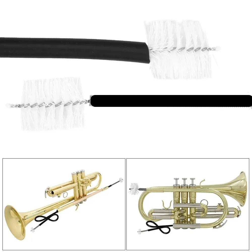 Cepillo de cuerda Cepillo de cuerno francés ​   Herramienta de mantenimiento ​ ​ Juego de herramientas de limpieza ​ ​ Cepillo de limpieza de cuerdas ​ ​ Kit de cuidado de instrumentos ​