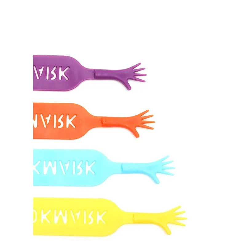 4 colores/juego marcapáginas niños marcas de Material libro Bloc de notas novela nota adhesiva artículo de lectura regalo para niños libro de papelería - imagen 2