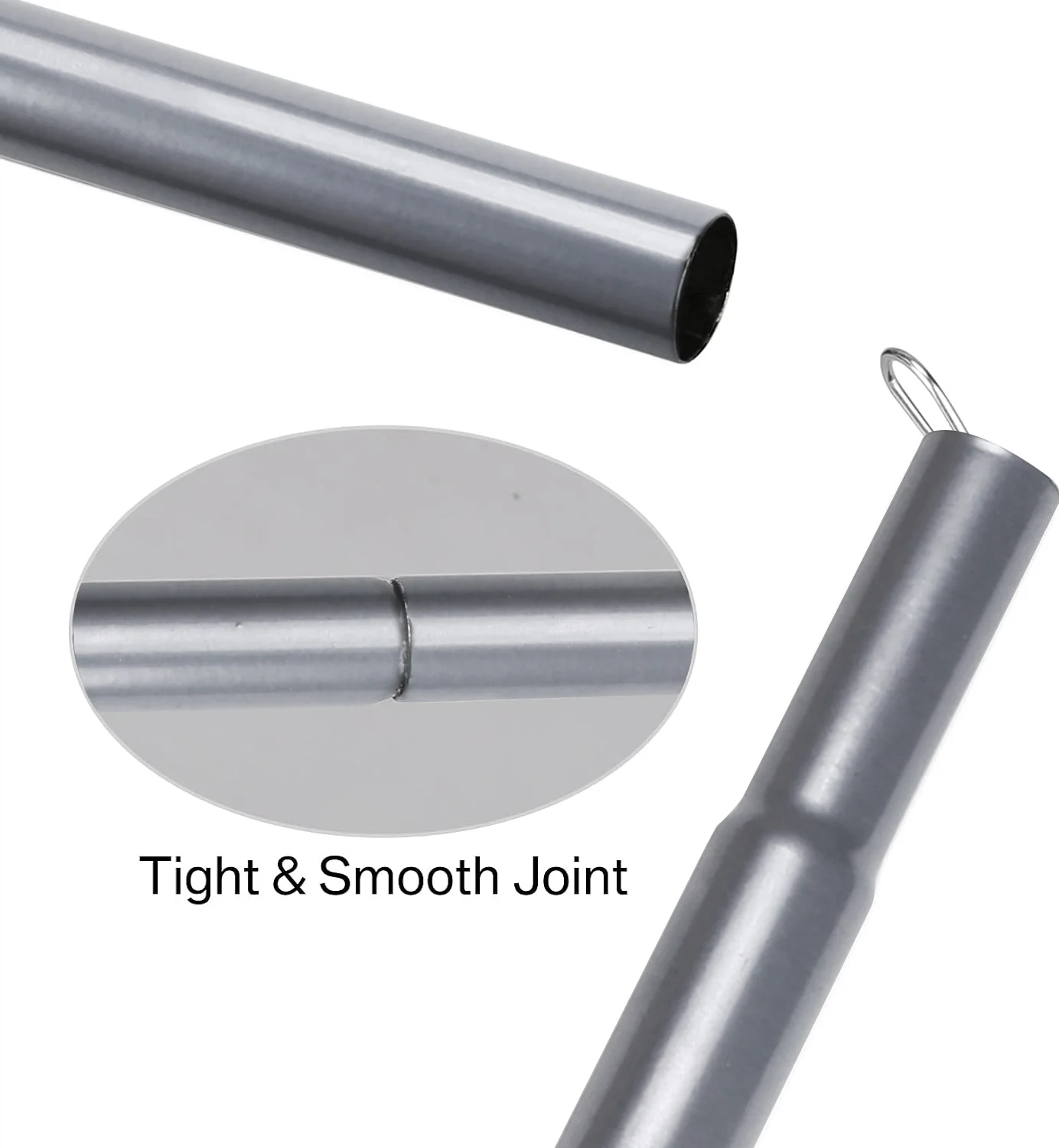 Postes de aleación de aluminio para tienda de campaña, varillas de lona de 200CM para toldo de Camping, refugio, mochilero, accesorios de vela para sombra de senderismo - imagen 3