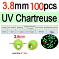 3.8Chartreuse 100pcs
