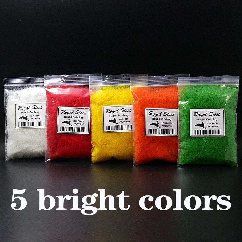 5 bright colors