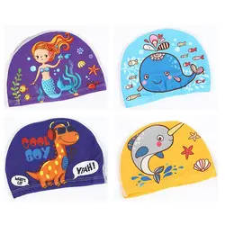 Gorro Natación Niños Animal – Tejido Elástico Transpirable