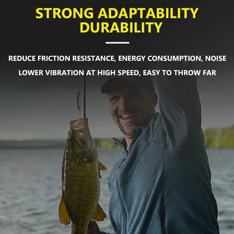 Mavllos Baitcaster Reel Kit de actualización de rodamientos cerámicos completos, anillos de cerámica negros, accesorios de bricolaje de fundición más suave y más rápida al 50 % - imagen 5