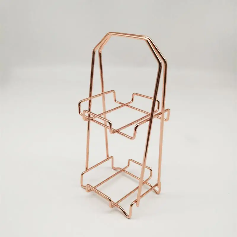 Soporte de Metal para Puff, soporte de exhibición de cosméticos, herramientas de maquillaje eléctricas de secado de aleación - imagen 2