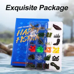 Kit Aparejos Carpa Agua Dulce con Cuentas Maíz, Tubo y Tapón Giratorio