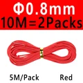 0.8mm 10M Red