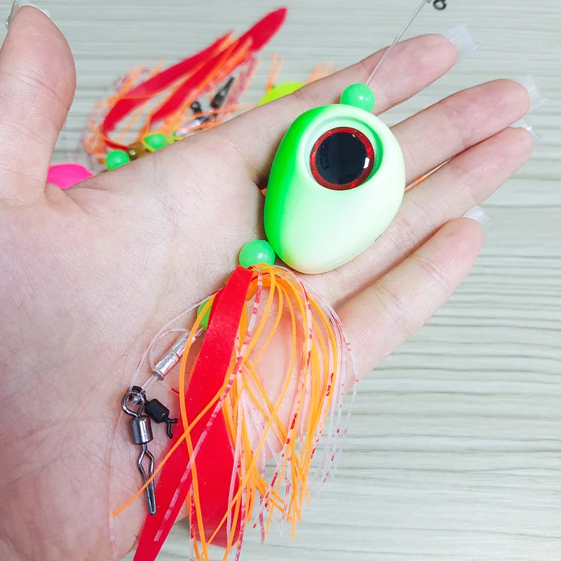 OBSESSION J145 150g 200g 250g 300g cabeza de plantilla de Metal barco cebos de Pesca de mar brillo Kabura Pesca plantillas de Metal señuelo Inchiku señuelos de Jigging - imagen 4