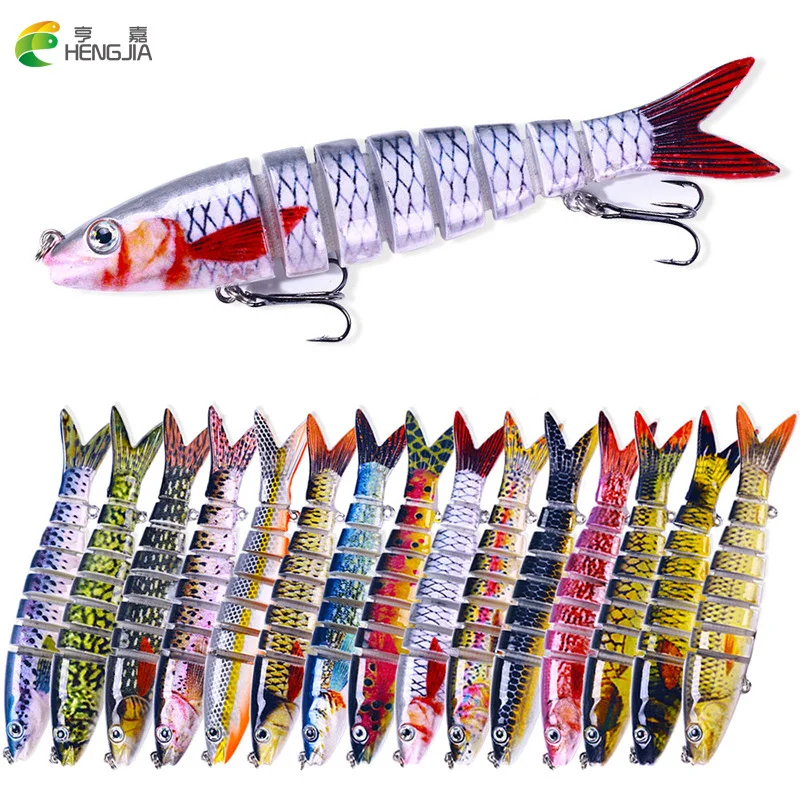 NUNATAK Loach Swimbait articulado – Cebo duro para lubina y lucio