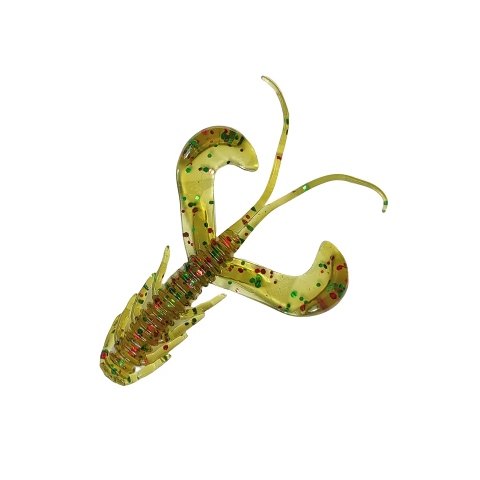 Swolfy-señuelo flotante de camarón blando, cebo de 40 piezas, 7cm, 1,8g - imagen 4