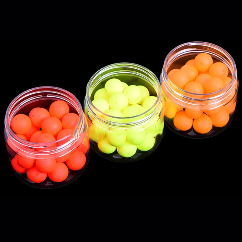 Flotadores flotantes de pesca de 30 piezas y 12mm, Bola de derrape fluorescente, indicador de golpe de espuma, bolas de flotabilidad, accesorios de pesca - imagen 5