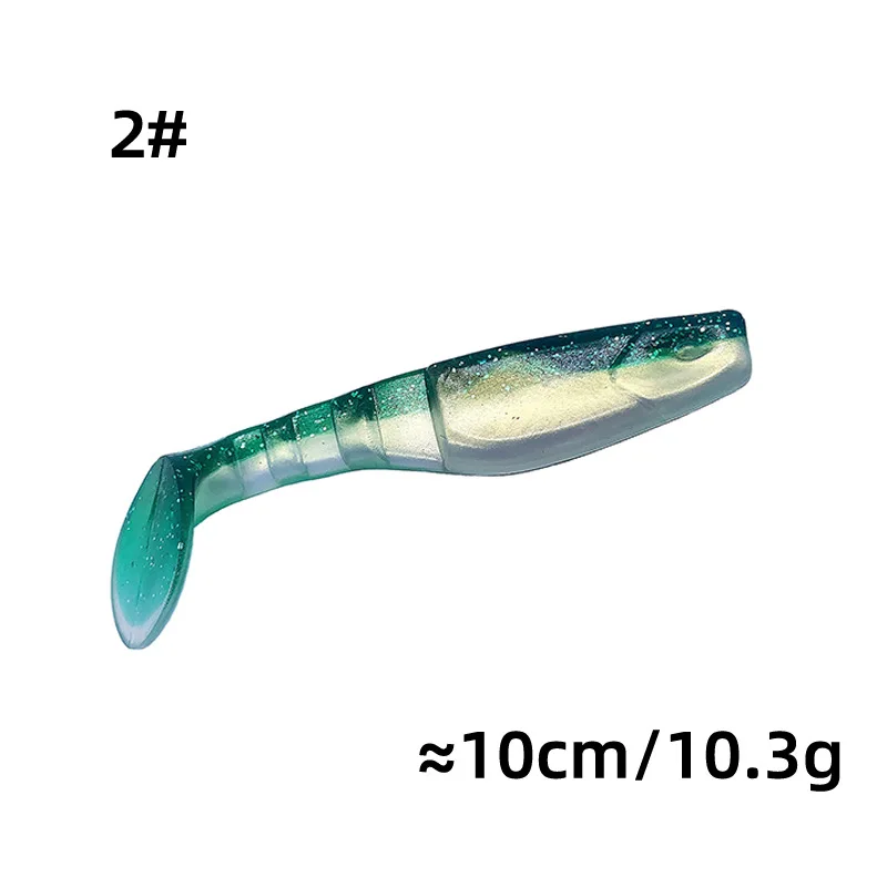 Este cebo está diseñado para una pesca efectiva con un cuerpo translúcido y un gradiente de color sutil