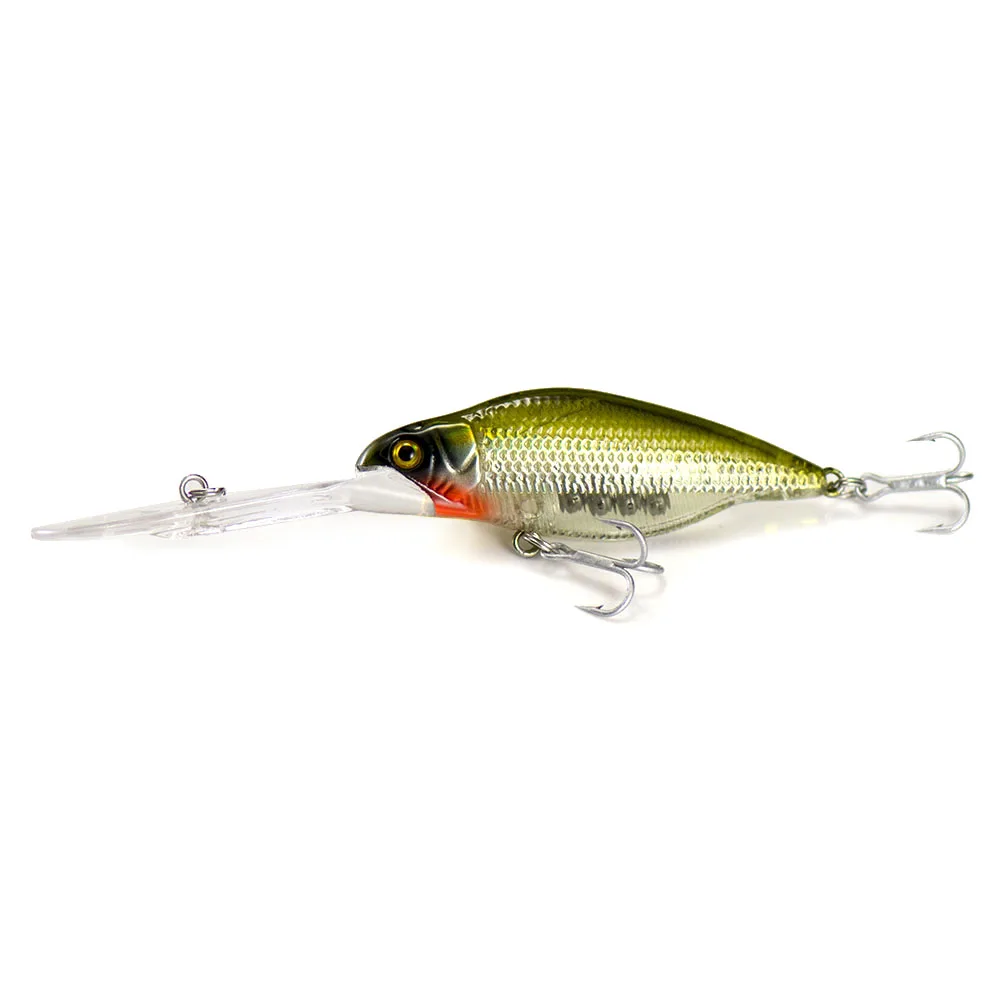 Crankbait de hundimiento profundo, Señuelos de Pesca Wobbler, Crankbait, Crank Shad Jerk, cebo para agua dulce, 66mm, 2-19/32 ", 9,2g, 21/64 oz. - imagen 5