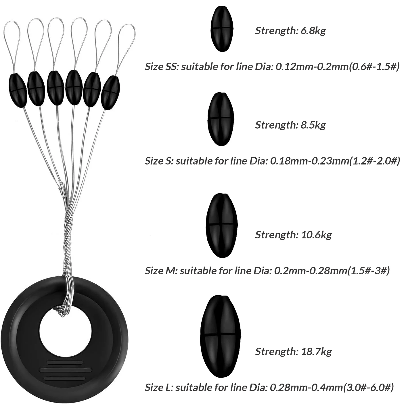 9KM Granas Espaciales – Indicadores flotación para pesca a mosca - imagen 2