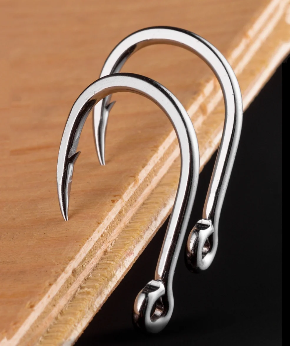 Gancho de placa de hierro BKK PUKA, cebo vivo, señuelo, anzuelos de pesca Jigging, pesca en barco - imagen 2