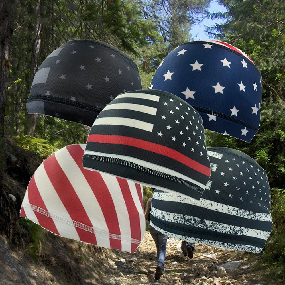 Gorro para deportes al aire libre de verano para motocicleta, gorro para correr, gorro para bicicleta, gorro para ciclismo, forro para casco, gorro de calavera, gorro refrescante - imagen 2