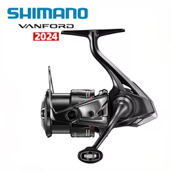 Carrete de pesca giratorio SHIMANO VANFORD 2024 6-9 + 1BB MAX DRAG 2,5-11KG carrete de agua dulce y salada