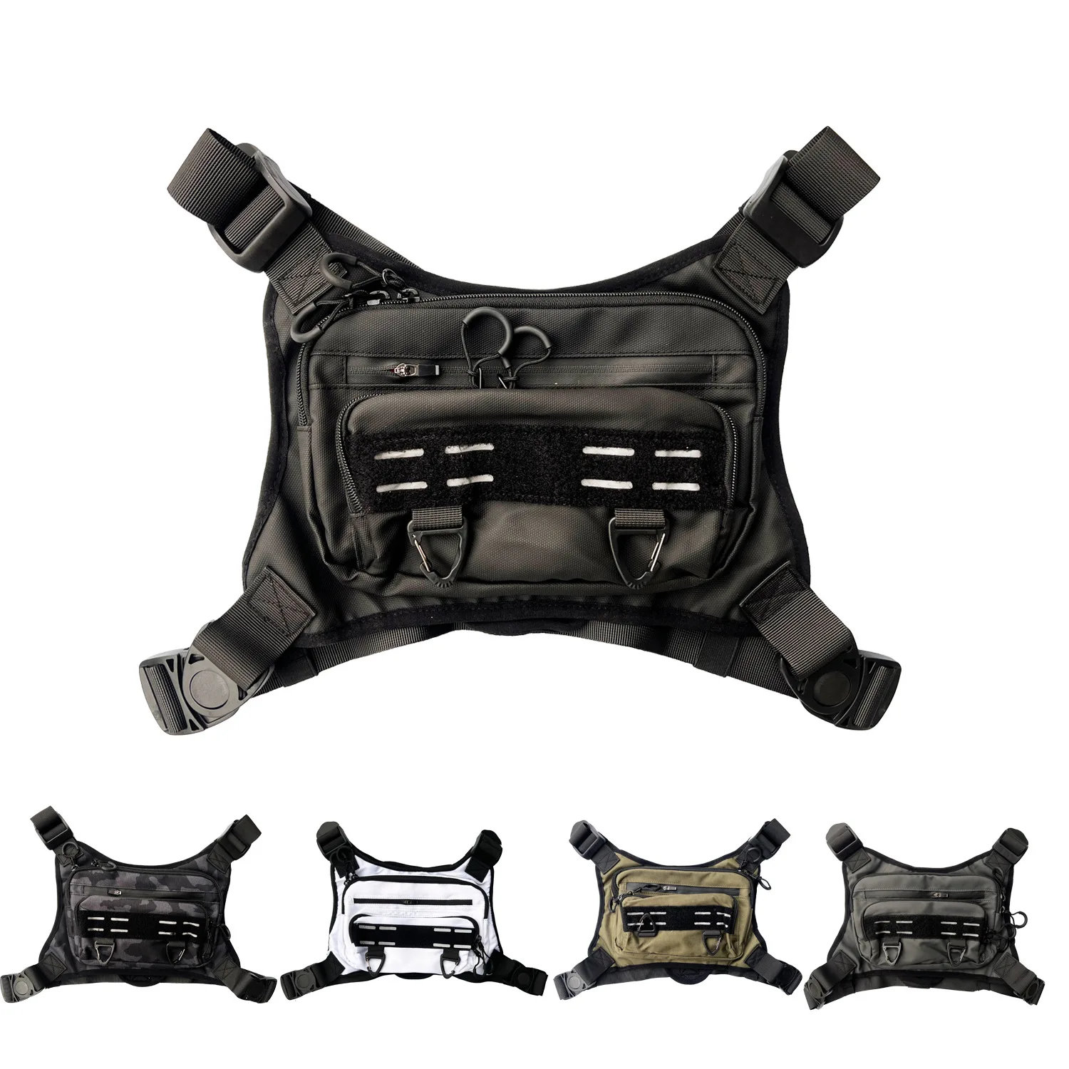 Chaleco de pesca impermeable transpirable ajustable unisex - imagen 5