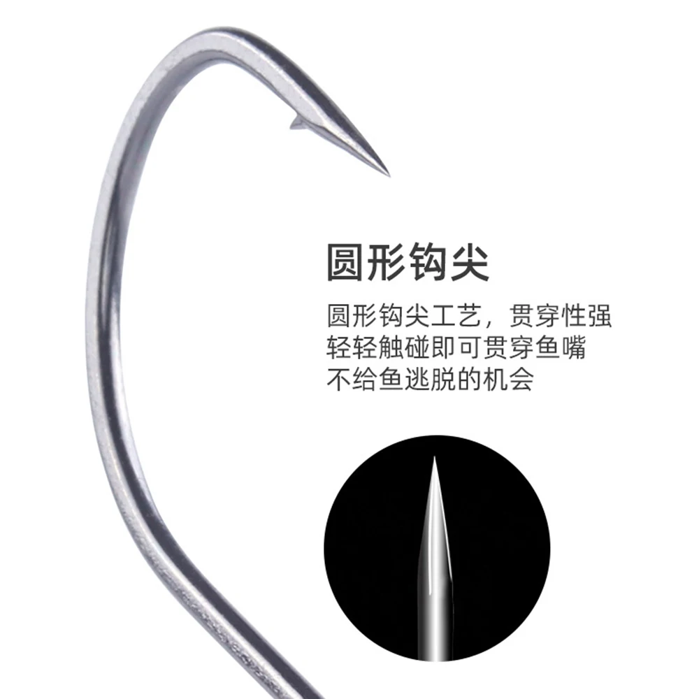 Anzuelos de gusano NED, aparejos de pesca para lubina Wobbler Shad, señuelo fuerte anticaída, 1,8g, 2,7g, 3,5g, 5g, 7g, 9g - imagen 5