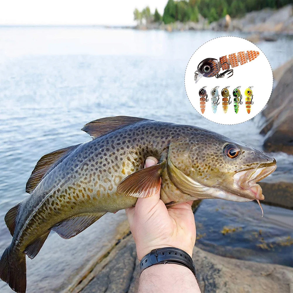 Experimente la emoción de la pesca con nuestros señuelos de pesca vibrantes y duraderos