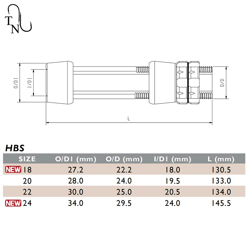 Seaquide-asiento de carrete de aluminio para barco, pieza de construcción de caña, accesorio de bricolaje, resistente, TN86, HBS, #18, #20, #22, #24 - imagen 3