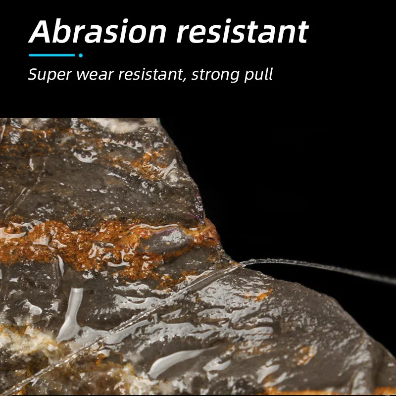 Mosodo 50M línea líder Tippet 0X-7X 3-12LB fuerte tracción 100% línea líder Tippet de nailon para pesca con mosca de fluorocarbono puro - imagen 5