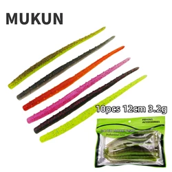 Señuelos blandos TPR MUKUN 120mm para vinilo y crankbait