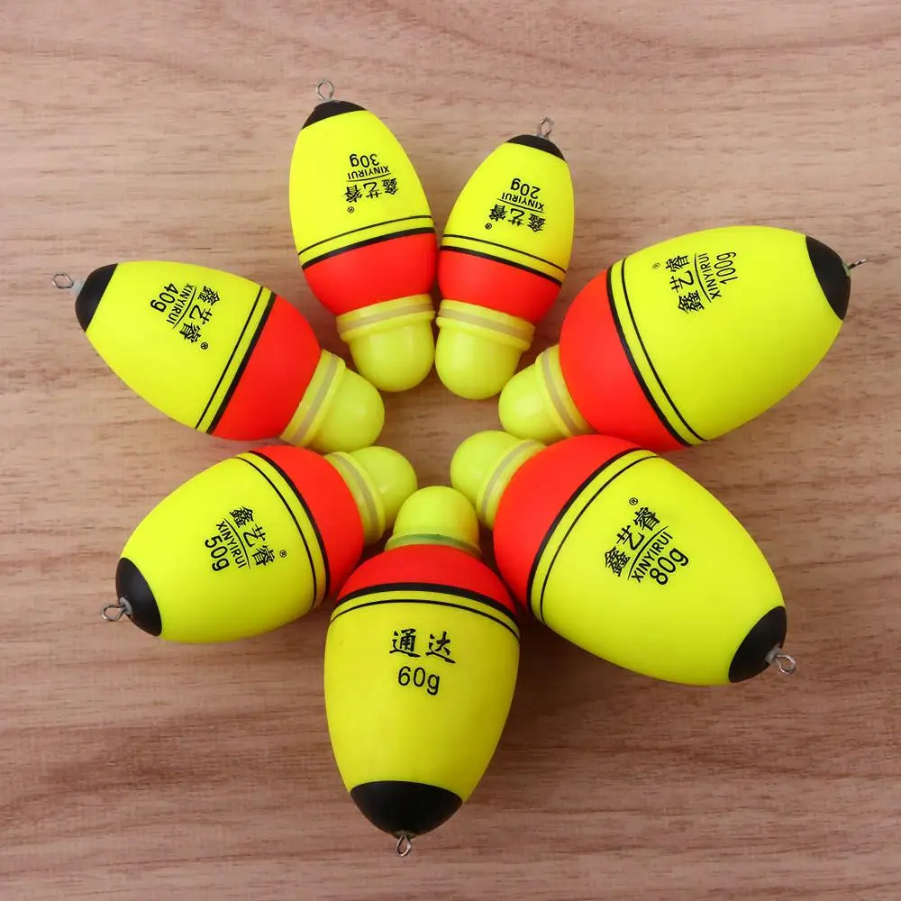 Flotador de pesca con luz nocturna, Flotador de espuma ligera, Flotador de pesca luminoso, doble óptica, Bobber EVA - imagen 2