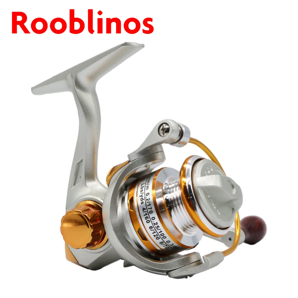 Carrete giratorio de metal de alto rendimiento GW para pescar, con fuerza de frenado de 10 kg y diseño liviano - imagen 3