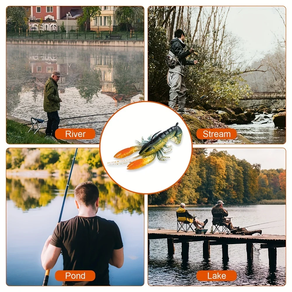 Experimente la emoción de la pesca en diversos entornos con nuestros señuelos de pesca realistas