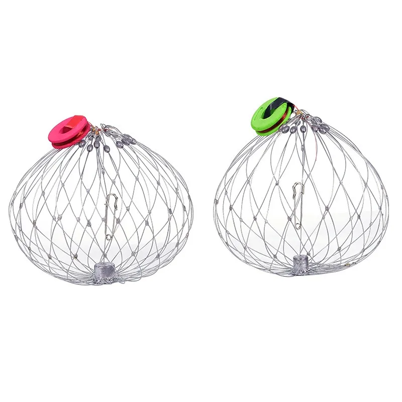 Red de pesca automática – Trampa de acero para cangrejos y peces - imagen 5