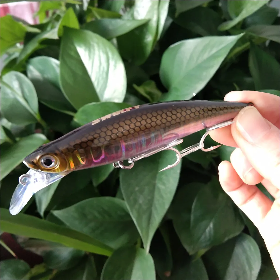 Swolfy 4 Uds 9cm 30g señuelo de pececillo de buceo profundo hundimiento cebo duro para lubina trucha wobbler cebo de manivela pececillo de varios colores - imagen 4